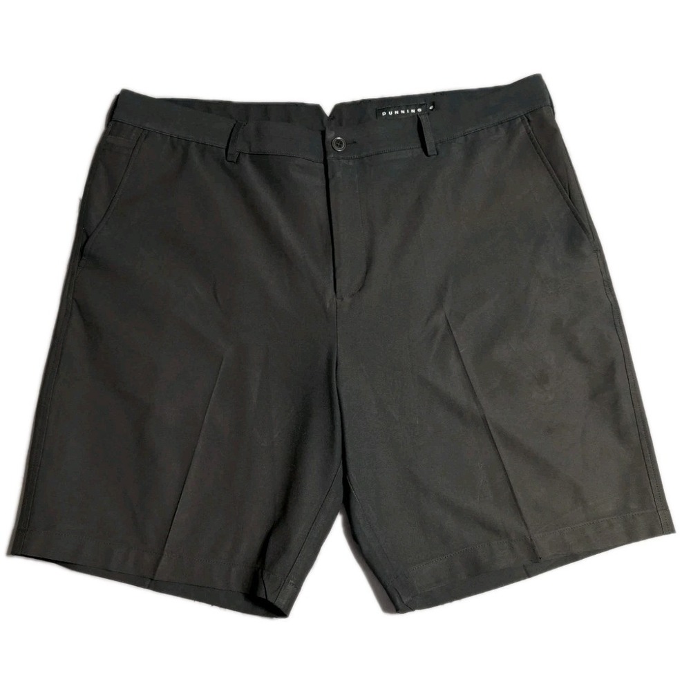 Dunning Everbest Golf Shorts Mens 40 Black Stretch Performance Congressional CC